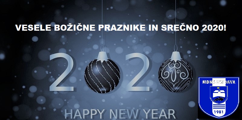 VESELE BOŽIČNE PRAZNIKE IN SREČNO 2020