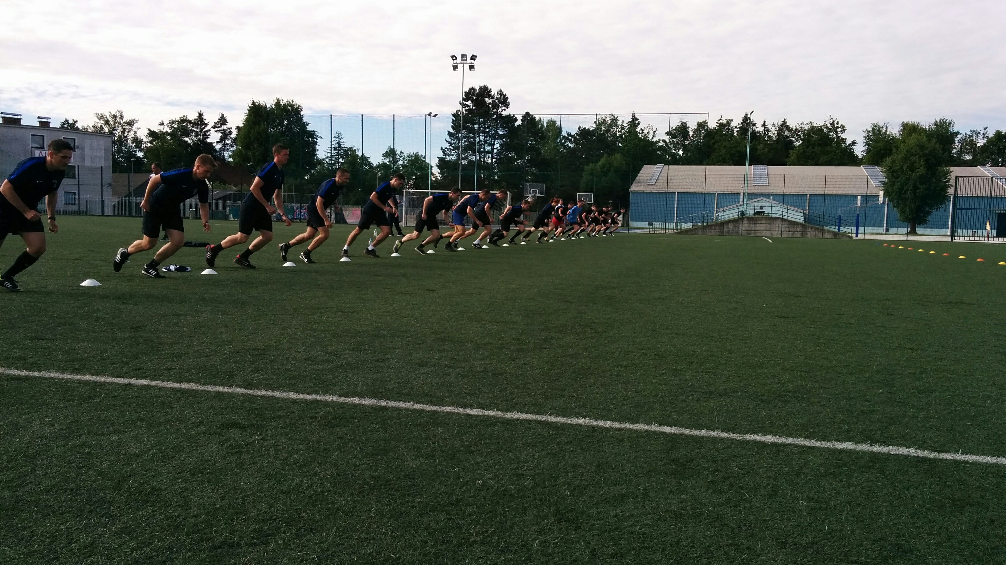 Fizično testiranje in sprememba pravil igre - Brdo pri Kranju junij, 2016